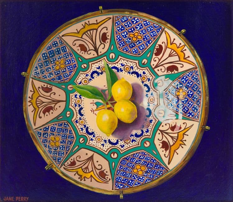 Lemons in Moroccan bowl