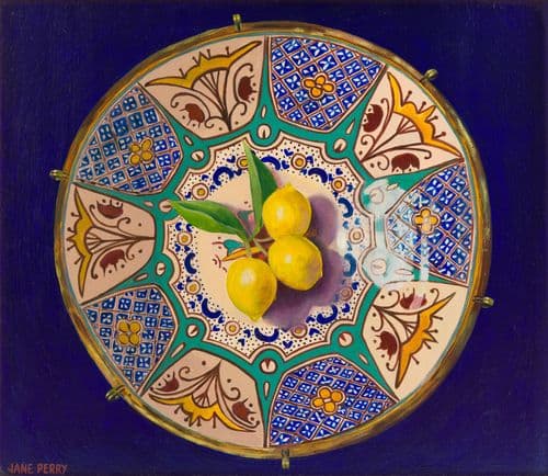 Lemons in Moroccan bowl